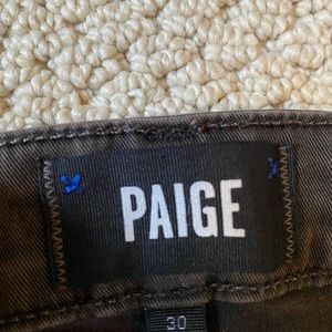 Paige Men’s size 30 Charcoal pants.